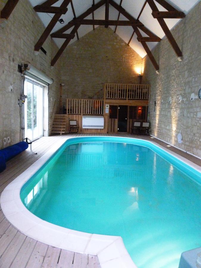 La Chambre Au Chateau Pernant Exteriér fotografie